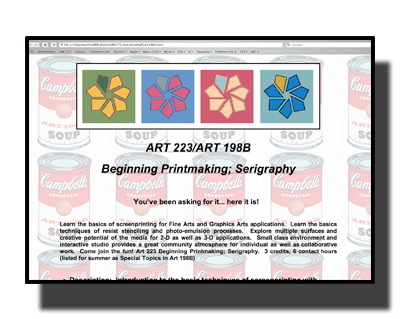 ART198B Website Screen Shot